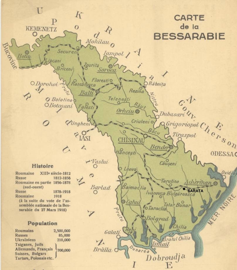 The road to self-determination of the Moldavian Democratic Republic
