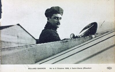 Roland Garros, the aviation hero of the First World War